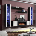 ASM FLY M 7 sektsioon biokaminaga