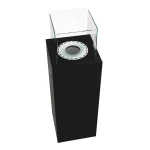 KRATKI TOWER BLACK biokamin