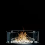 GLAMMFIRE GAS ROUND BURNER sisseehitatav v&auml;ligaasikamin