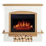 ARFLAME WOODLEY AFS23S WHITE-NATURAL OAK eraldiseisev elektrikamin &uuml;mbrisega