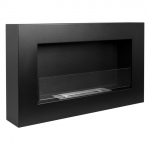 BIOHEAT 650x400 BOX GLASS BLACK biokamin seinale
