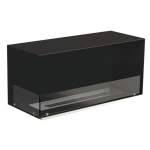 FOCO CORNER 1000 L biokamin sisseehitatav