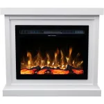 EMOTION FLAME VELIS WHITE eraldiseisev elektrikamin &uuml;mbrisega
