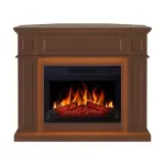ARFLAME LINZ AFS23S BROWN eraldiseisev elektrikamin &uuml;mbrisega