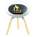 LE FEU GROUND WOOD 45 WHITE OAK biokamin