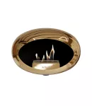 LE FEU WALL CHROMED ROSE GOLD seinale kinnitatav biokamin