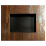 KAMI VESUVIUS RUST biokamin seinale-sisseehitatav