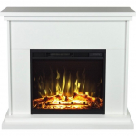 AFLAMO LAGOS WHITE LED elektrikamin