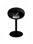LE FEU BLACK GROUND STEEL LOW 60 mm eraldiseisev biokamin