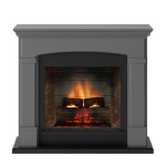 TAGU HELMI PowerFlame 2 SOLID GREY elektrikamin