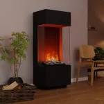GLOW FIRE OGF1 Cassette 400 Logset BLACK sisseehitatud veeauru kamin