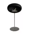 LE FEU DOME 625 BLACK GROUND STEEL HIGH 60 eraldiseisev biokamin