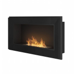 SIMPLEFIRE FRAME 900 BLACK biokamin seinale-sisseehitatav