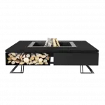 HETTA SQUARE 180 BLACK INOX-VISCOUNT puuk&uuml;ttega v&auml;litulease