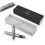Parker IM Essential Stainless Steel CT (F) ) T&auml;itepliiats graveeringuga