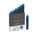 Tindikapslid Parker Quink Mini 6 tk. Sinine - 1950409