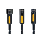 EXTREME IMPACT magnetiliste pistikupesade komplekt, mis v&otilde;imaldab h&otilde;lpsasti puhastada viilud - 8,10,13 mm DeWalt DT7460-QZ