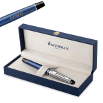 Waterman Expert Deluxe Metallic Blue CT (F) t&auml;itesulepe &ndash; 2187650, graveeringuga