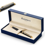 Waterman H&eacute;misph&egrave;re Laka Black GT Pastapliiats graveeringuga