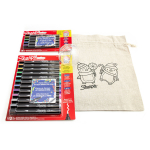 Sharpie akr&uuml;&uuml;lmarkerite 17-osaline komplekt koos v&auml;rvipakendi ja kujukesega