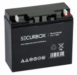 AGM Securbox 18-12 12 V 18 Ah aku UPS-seadmetele, valgustusele, m&auml;nguasjadele, paatidele ja telekommunikatsioonile