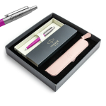 Parker Jotter Originals magenta pastapliiats graveeringuga / kott / kinkekomplekt