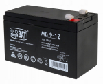 AGM MegaBat 9-12 12 V 9 Ah aku h&auml;ires&uuml;steemidele, UPS-seadmetele, kassadele ja videovalves&uuml;steemidele