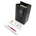 Parker Jotter Red pastapliiatsi komplekt kinkekarbis koos kinkekotiga
