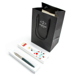 Parker Jotter Matte Green pastapliiatsi komplekt kinkekarbis koos kingikotiga