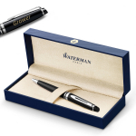 Waterman Expert Laka Black CT pastapliiats graveeringuga