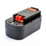 Black & Decker A1718, HPB18 18V 2.0Ah NiMH Akud GPC1800, CD180GRK, CD18CA, GTC610, GLC2500, NST2018, HP188F2 elektrit&ouml;&ouml;riistade jaoks.