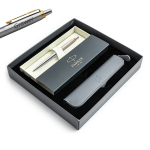 Parker Jotter Stainless Steel GT pastapliiats graveeringuga / kott / kinkekomplekt