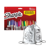 Sharpie Fine 18 v&auml;rvi komplekt koos v&auml;rvikotiga