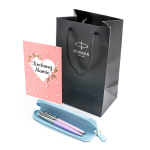 Parker Jotteri pastakate komplekt sinises &uuml;mbrises ja emale kingituseks kott