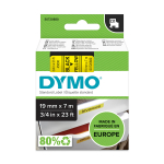DYMO D1 lint 19 mm x 7 m / must kollasel (45808 / S0720880)