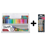 Sharpie Komplekt Fine 20 tk + Sharpie Metallic