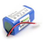 Patarei Ecovacs 4ICR19/65 14,4V 3000mAh on ette n&auml;htud ILIFE A4, A4S, A6, V7, V7S, V7s Pro, X620, Y8H4
