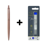 Parker Jotter XL Pink PGT Pastapliiats + sinine (M) pliiatsi t&auml;idis 3 tk.