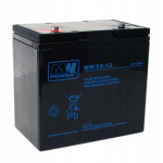 MW Power MW 55-12 aku, 12 V, 55 Ah, AGM, hooldusvaba