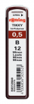 Grafiit Rotring Tikky 0,5 mm B 12 tk - S0312640