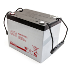 SSB SBCG 75-12i(sh) 12V 75Ah hooldusvaba geelaku ts&uuml;kliliseks t&ouml;&ouml;ks