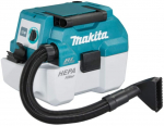 Makita DVC750LZX1 7,5L 18V Li-Ion akutoitel kantav m&auml;rg- ja kuivtoimeline tolmuimeja