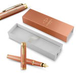 Parker IM Rituals Orange (F) t&auml;itesulepliiats koos graveeringuga