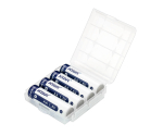 Xtar R6 / AA / LR06 1,5 V liitium-ioonaku 2000 mAh, kaitsemehhanismiga, 4 t&uuml;kki karbis