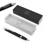 Parker IM Essential Matte Black CT Pastapliiats graveeringuga