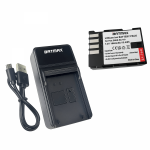 Aku Panasonic DMW-BLF19 1860 mAh + LED kiirlaadija