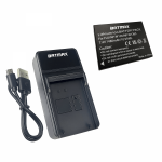 Aku Fujifilm NP-W126 1260 mAh + LED kiirlaadija