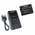 Panasonic DMW-BLC12 aku 1400 mAh + LED kiirlaadija