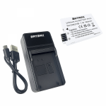 Canon LP-E8 aku 1800 mAh + LED kiirlaadija