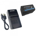 Sony NP-F970 PRO aku + LED 7200 mAh + LED kiirlaadija